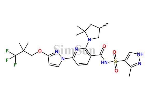 Elexacaftor metabolite M23
