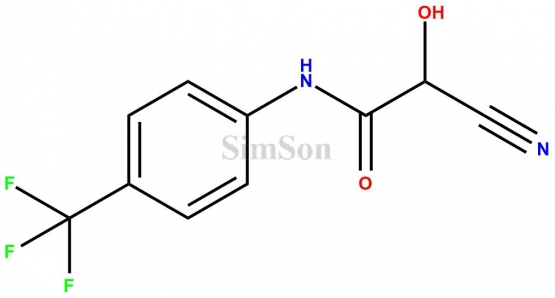 2-cyano-2hydroxy-N-(4-(trifluromethyl)phenyl)acetamide