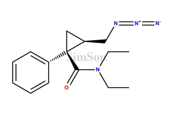 (1S,2R)-2-(Azidomethyl)-N,N-diethyl-1-phenylcyclopropanecarboxamide