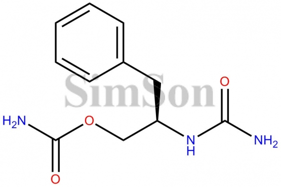 (2R)-2-(Carbamoylamino)-3- phenylpropyl carbamate