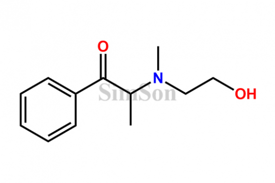 alpha-[(2-Hydroxyethyl)methylamino]propiophenone