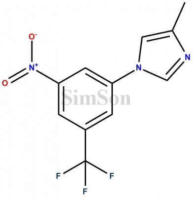 4-Methyl-1-[3-nitro-5-(trifluoromethyl)phenyl]-1H-imidazole