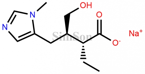 Pilocarpine Hydrochloride EP Impurity C Sodium Salt