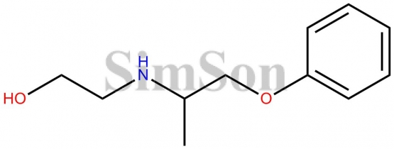 2-((1-Phenoxypropan-2-yl)amino)ethanol
