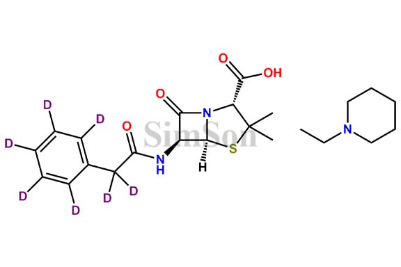 Benzylpenicilline D7 N-ethylpiperidinium