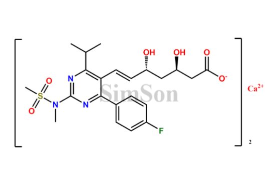 Rosuvastatin 3R,5R Isomer Calcium Salt