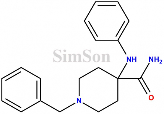 4-(Phenylamino)-1-benzyl-4-piperidinecarboxamide