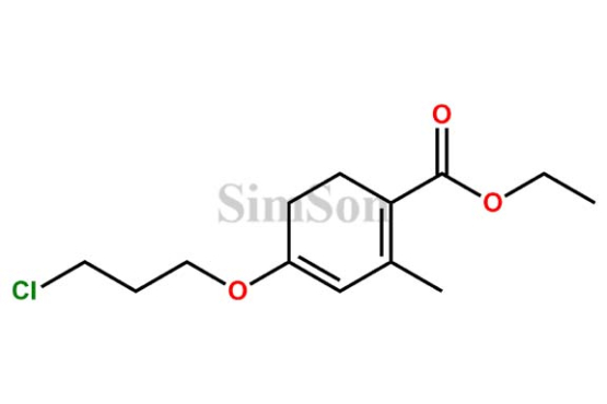 Ethyl4-(3-chloropropoxy)-2-methyl-1,3-cyclohexadiene-1-carboxylate