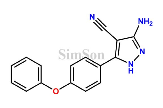 3-Amino-5-(4-phenoxyphenyl)pyrazole-4-carbonitrile