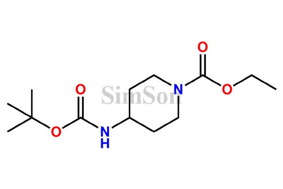 Ethyl-4-[(tert-butoxycarbonyl)amino]piperidine-1- carboxylate