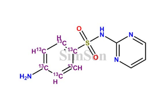 Sulfadiazine-13C6