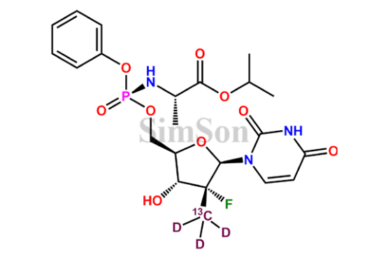 Sofosbuvir-13C-D3