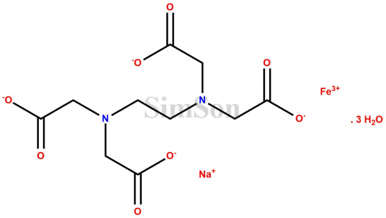 Sodium Feredetate Trihydrate