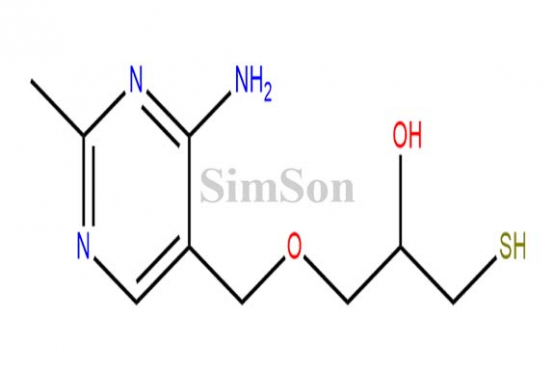 1-((4-amino-2-methylpyrimidin-5-yl)methoxy)-3-mercaptopropan-2-ol