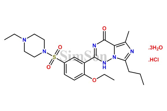 Verdenafil Hydrochloride Trihydrate