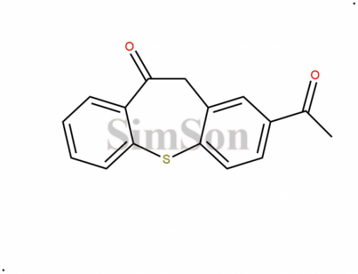 2-Acetyldibenzo[b,f]thiepin-10(11H)-one