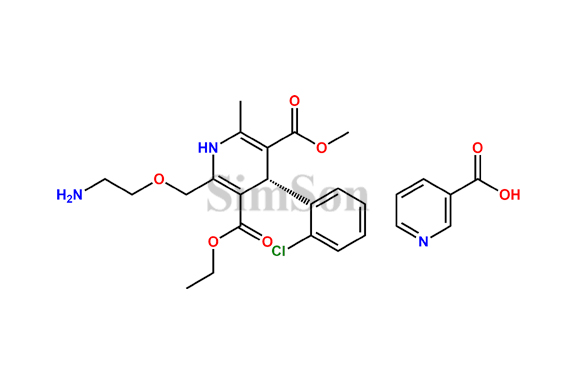 (S)-Amlodipine Nicotinate