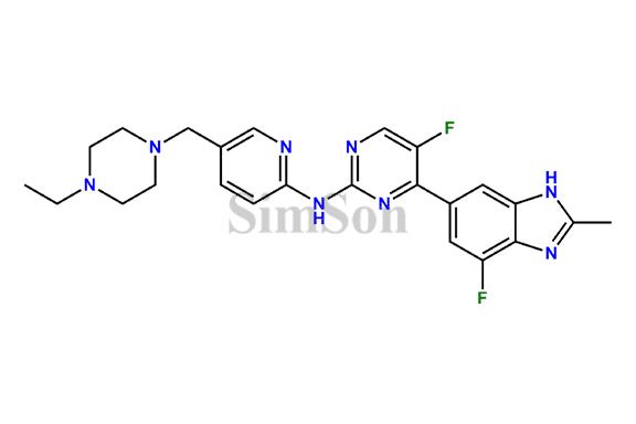 Des-isopropyl Abemaciclib Impurity