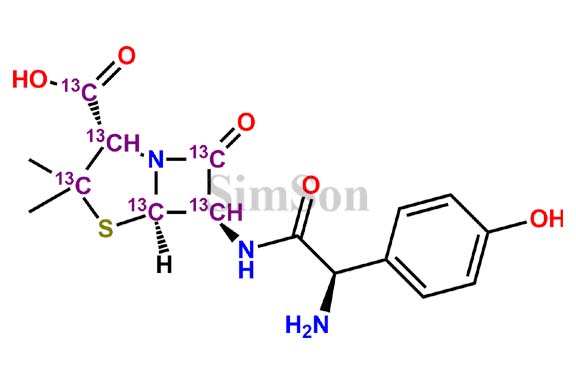 Amoxicillin 13C6