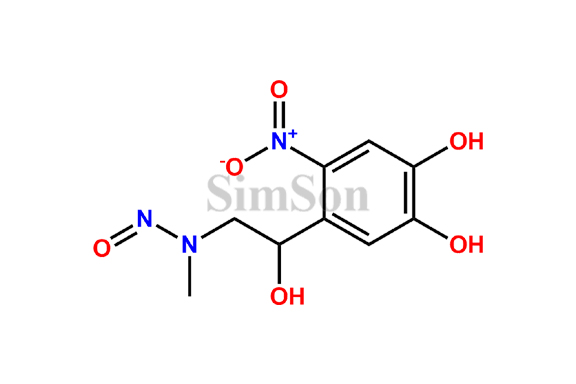 6-Nitro-N-nitrosoadrenaline (Racemic)