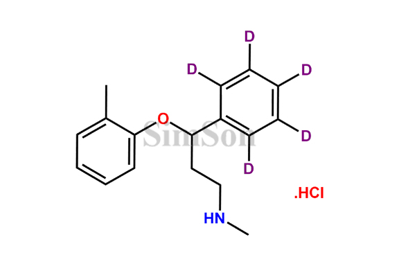 Atomoxetine D5 Hydrochloride
