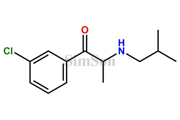 1-(3-chlorophenyl)-2-(isobutylamino)propan-1-one