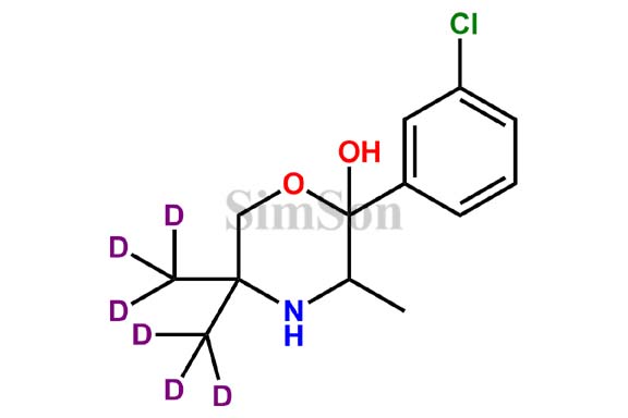 Bupropion Morpholinol D6