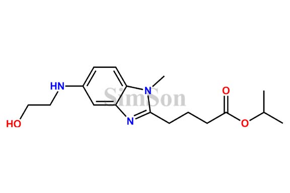 isopropyl4-(5-(2-hydroxyethylamino)-1-methyl-1H-benzo[d]imidazol-2-yl)butanoate