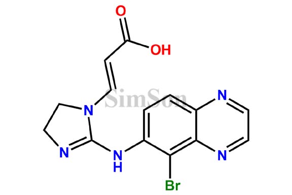 (E)-3-(2-((5-bromoquinoxalin-6-yl)amino)-4,5-dihydro-1H-imidazol-1-yl)acrylicacid