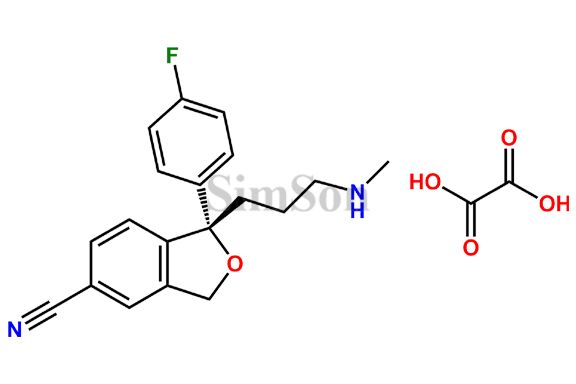 Citalopram EP Impurity D (S Isomer) oxalate salt