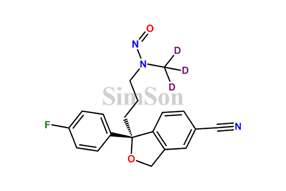N-Nitroso-Desmethyl Escitalopram-d3