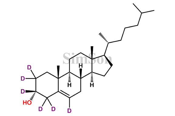 Cholesterol-2,2,3,4,4,6 D6