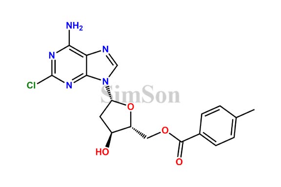 Cladribine 5`-(4-Methylbenzoate)Impurity