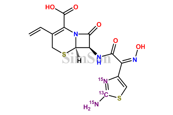 Cefdinir-15N2,13C