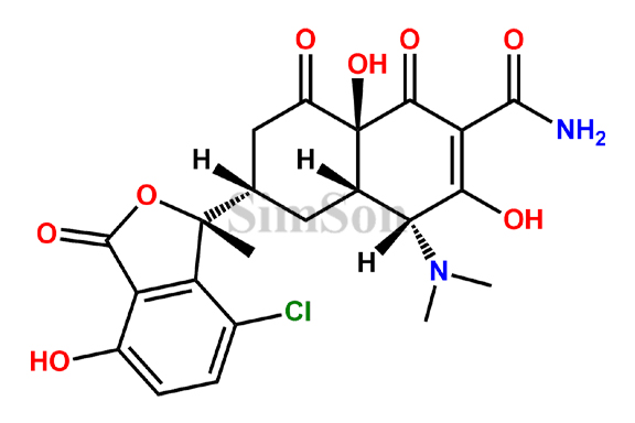 Chlortetracycline Hydrochloride Impurity F