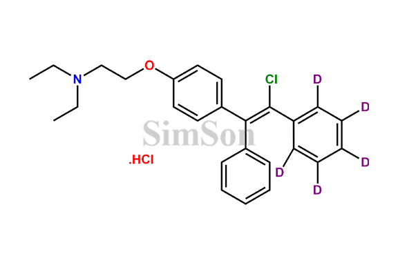Zuclomiphene D5 Hydrochloride
