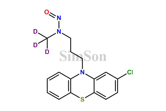 N-Nitroso Desmethyl Chlorpromazine D3