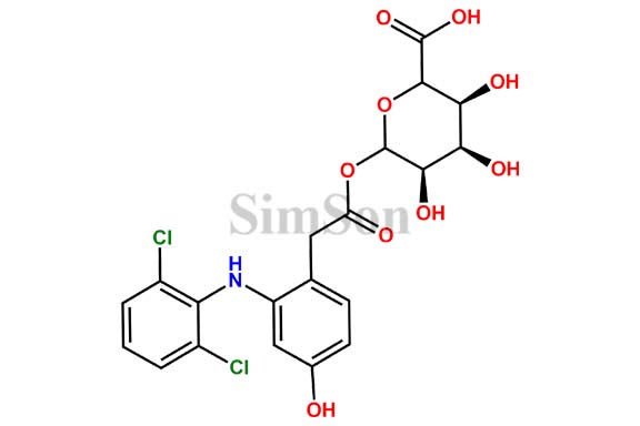 4-Hydroxy Diclofenac Acyl Glucuronide