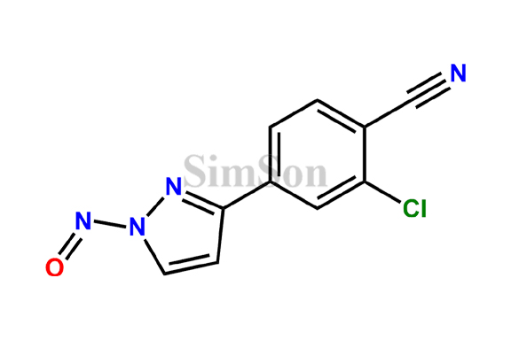 N-Nitroso Darolutamide Pyrazol benzonitrile Impurity
