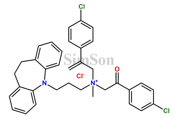 N,N-bis(4`-chlorophenacyl)desipramine Chloride