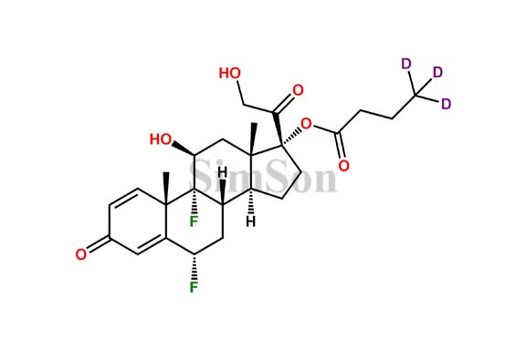 21-Desacetyl Difluprednate D3