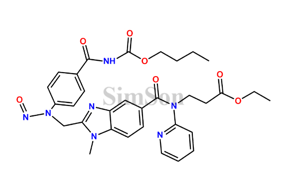 N-Nitroso Dabigatran Etexilate Mesylate amide Impurity