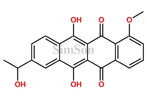 6,11-dihydroxy-8-(1-hydroxyethyl)-1-methoxytetracene-5,12-dione