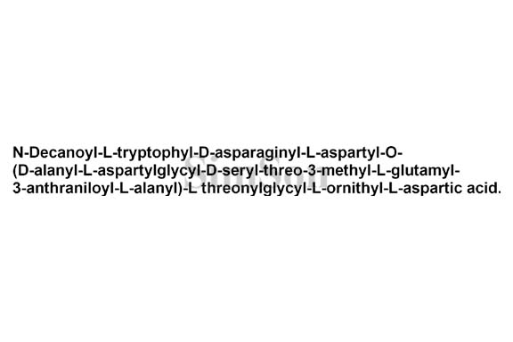 Daptomycin 7-asp open Acid
