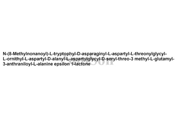 Daptomycin isodecanoyl analog
