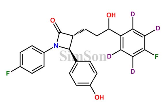 Racemic Ezetimibe D4