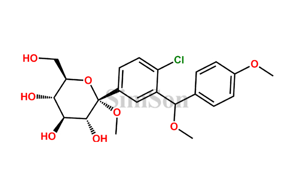Empagliflozin Dimethoxy Compound