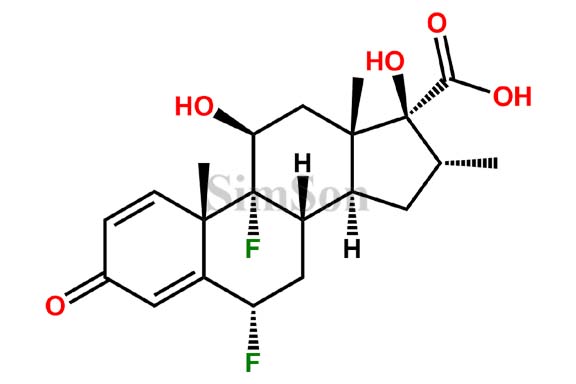 Fluticasone 17beta-Carboxylic Acid