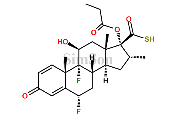 Fluticasone Carbothioic Acid Impurity