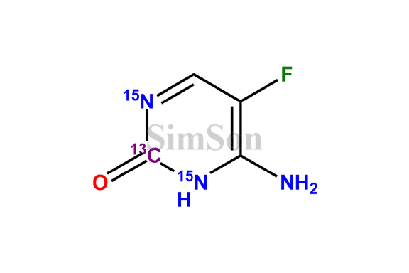 Flucytosine-13C,15N2